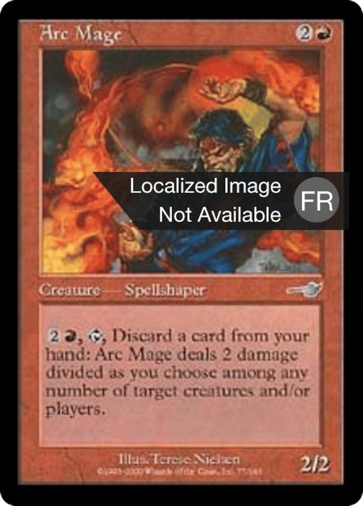 Mage à l'arc de feu — Nemesis — Magic: The Gathering