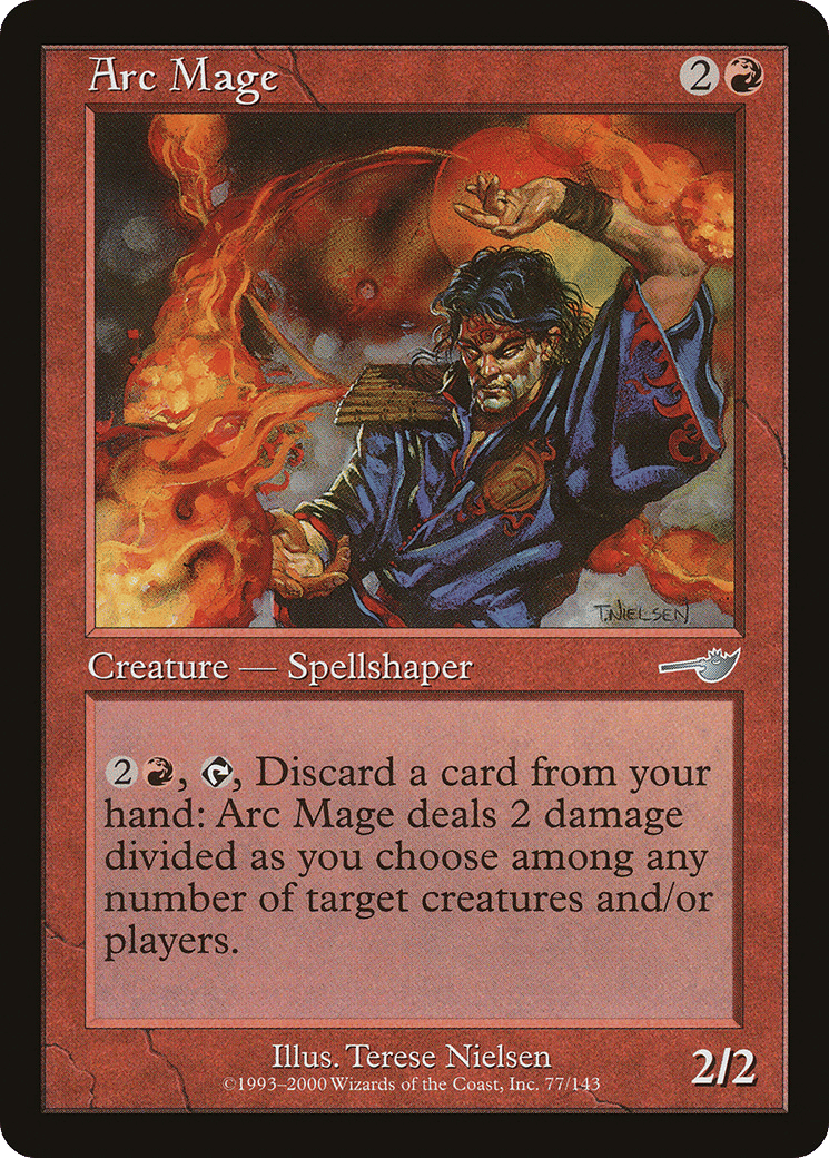Arc Mage — Nemesis — Magic: The Gathering