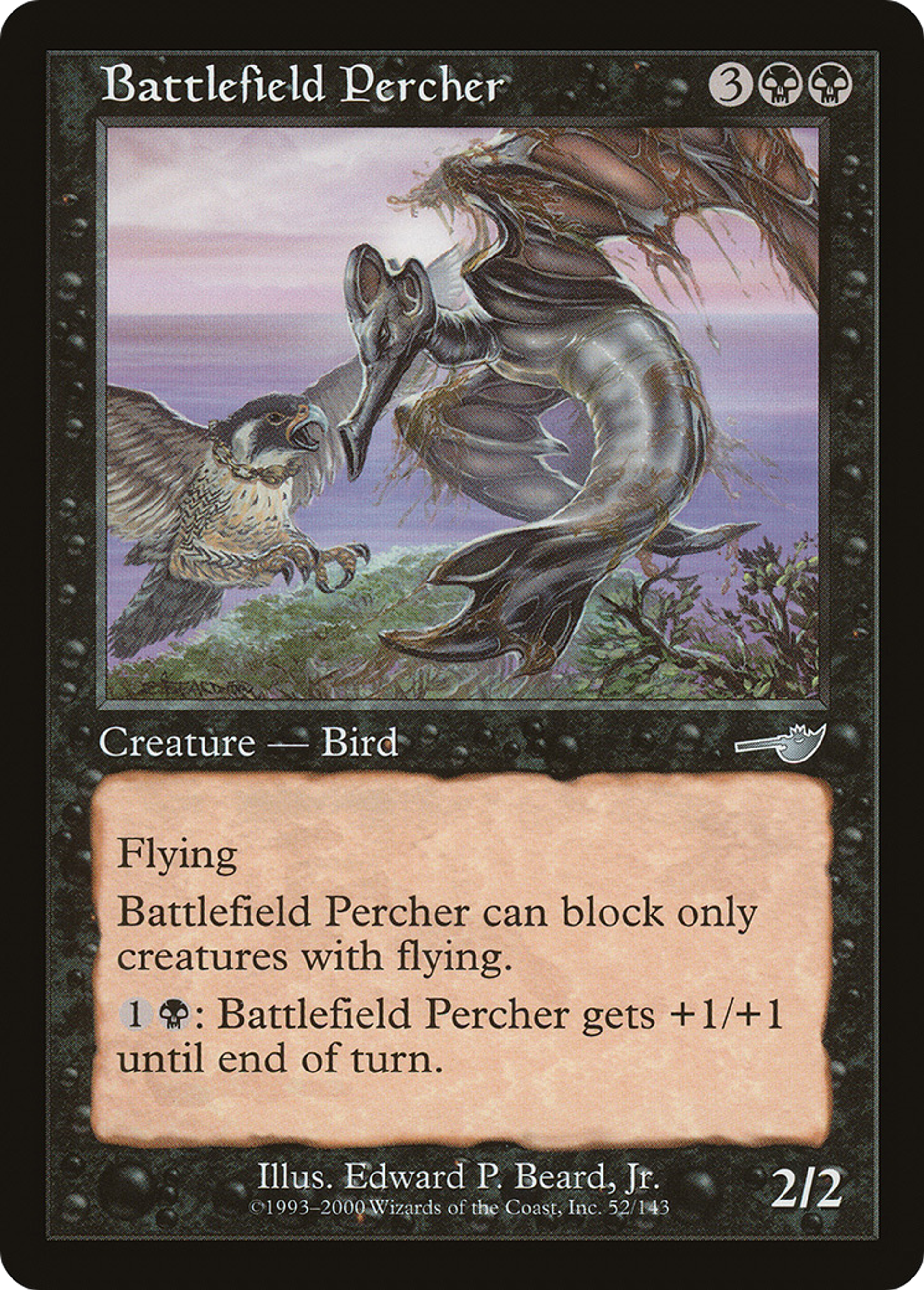 Percheux de combat — Nemesis — Magic: The Gathering