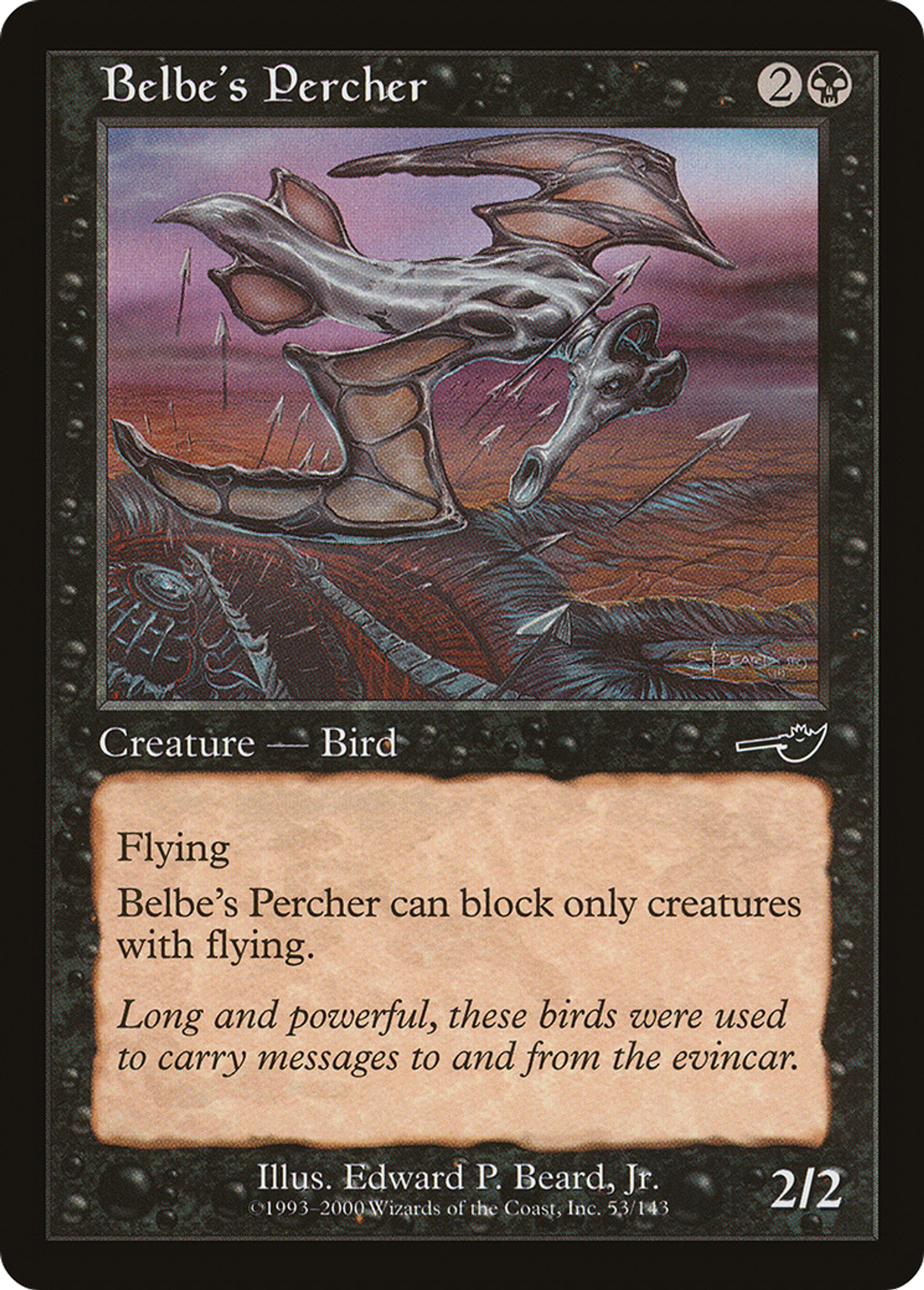 Percheux de Belfe — Nemesis — Magic: The Gathering