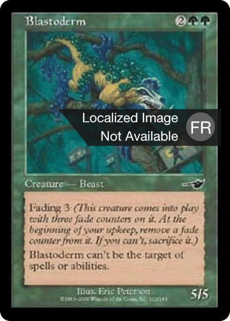 Blastoderme — Nemesis — Magic: The Gathering
