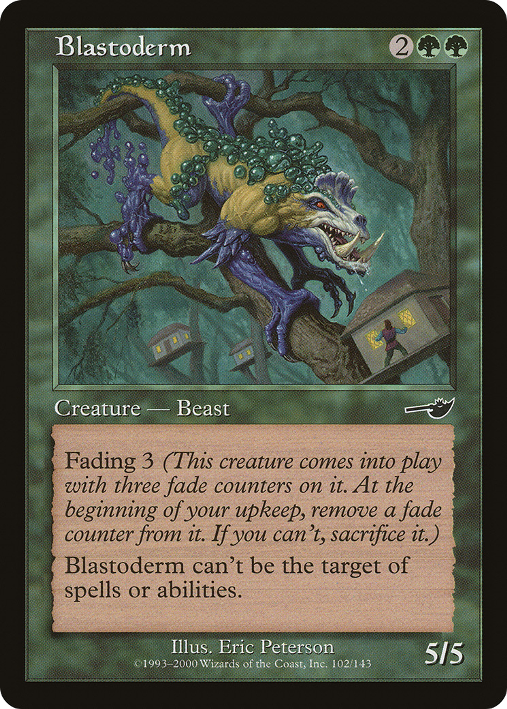 Blastoderme — Nemesis — Magic: The Gathering