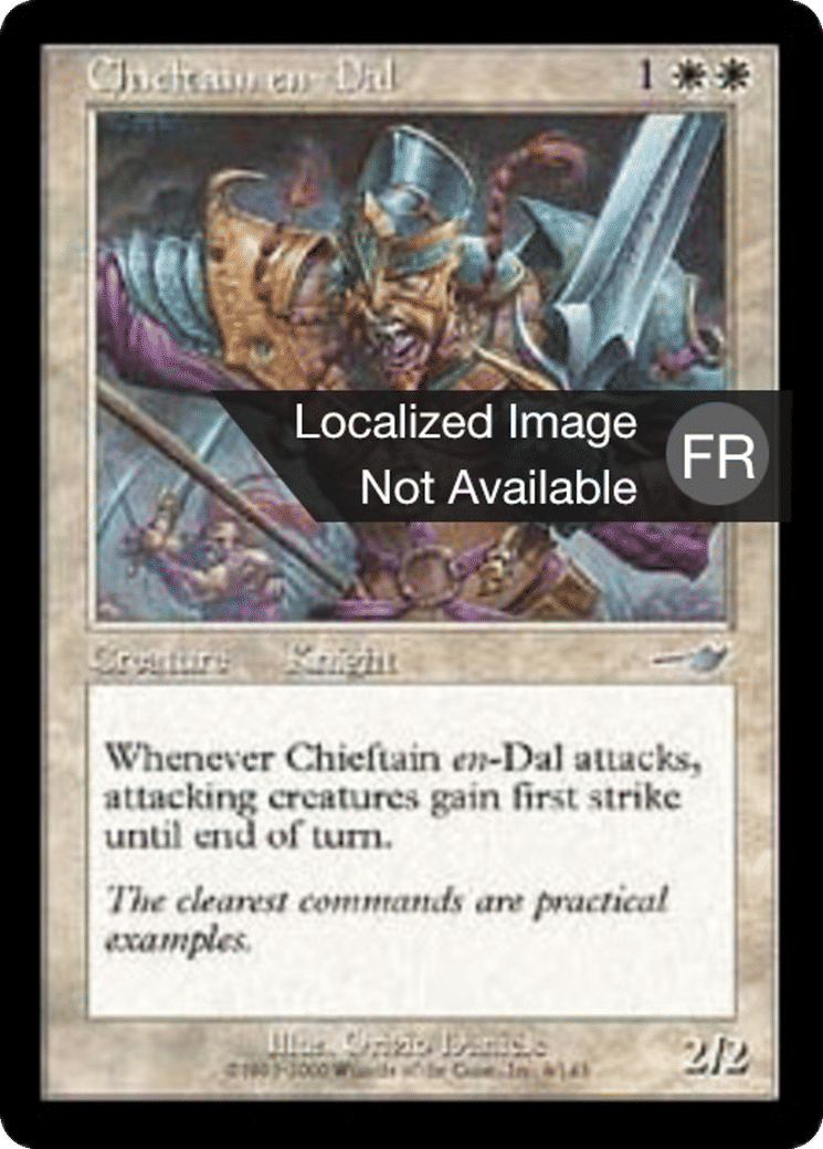 Chef de clan en-Dal — Nemesis — Magic: The Gathering