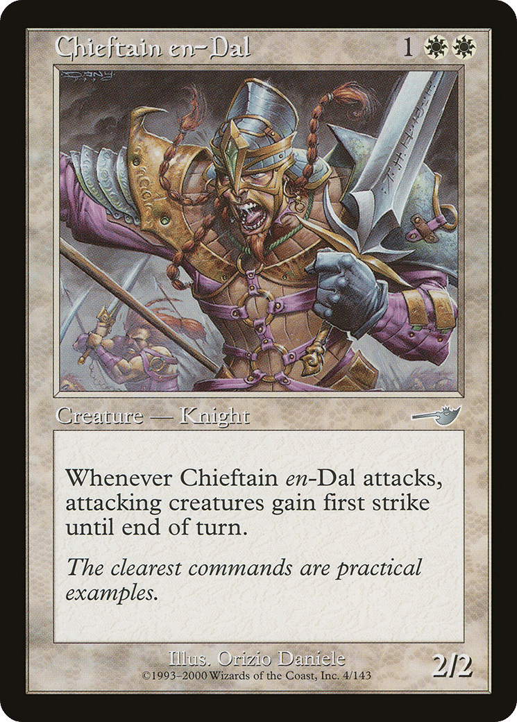 Chieftain en-Dal — Nemesis — Magic: The Gathering