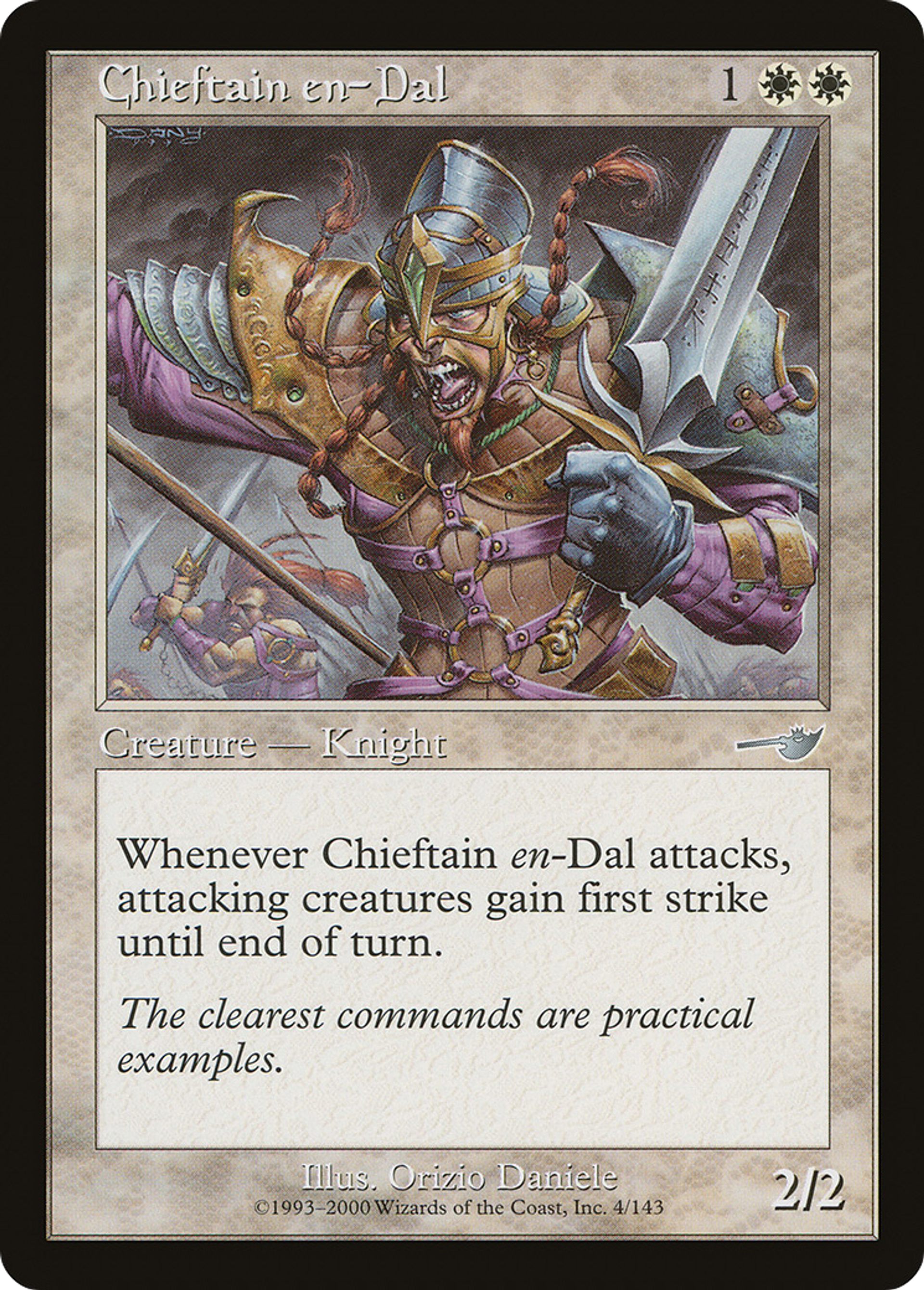 Chieftain en-Dal — Nemesis — Magic: The Gathering