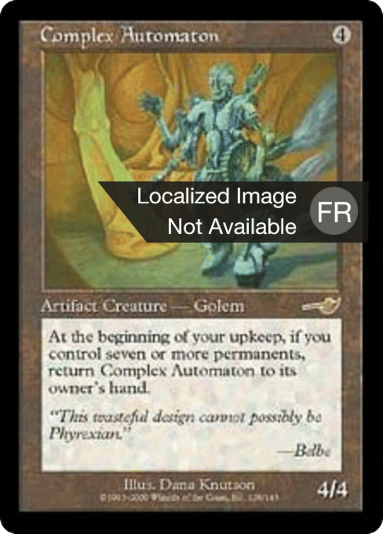 Automate complexe — Nemesis — Magic: The Gathering
