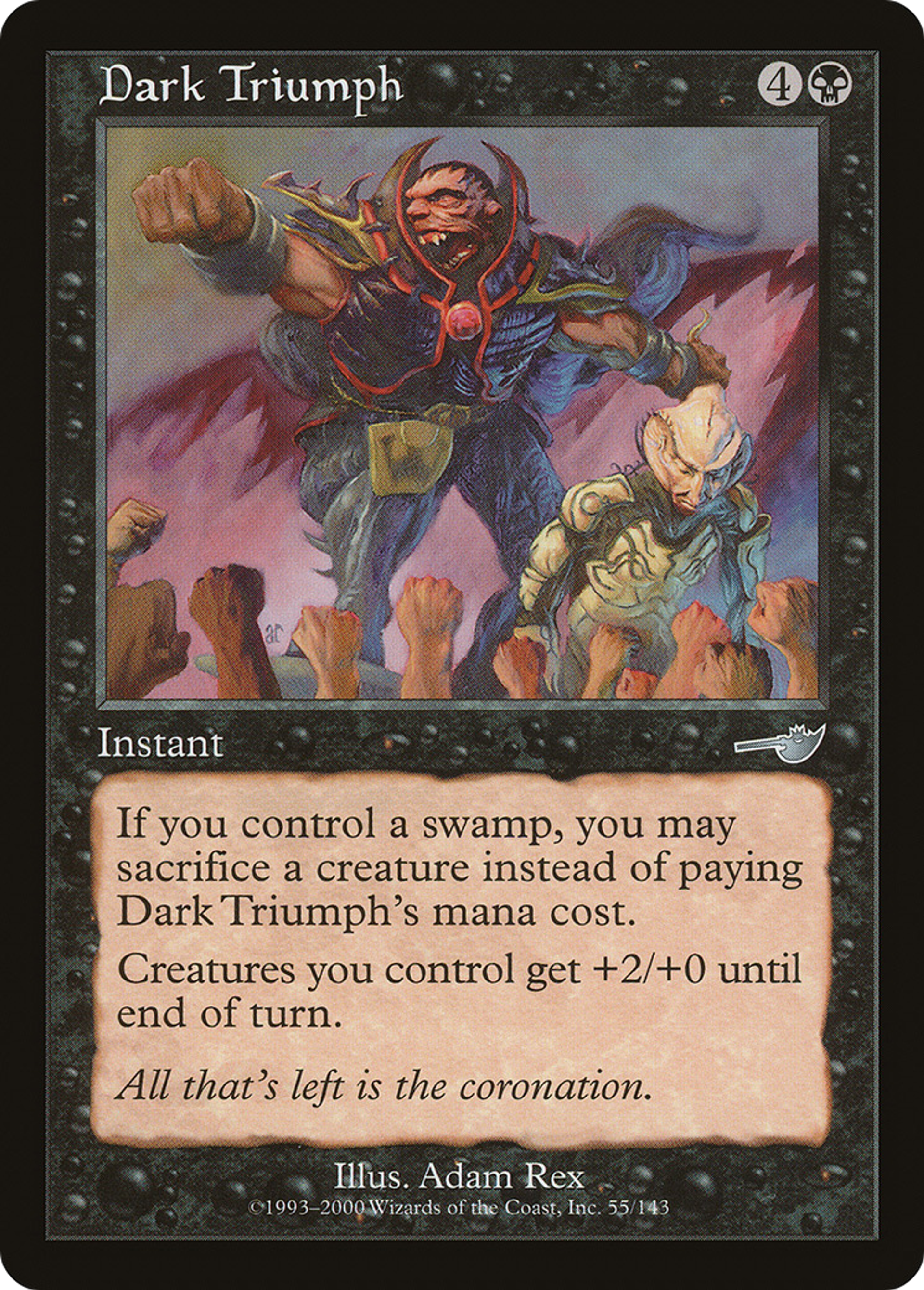 Dark Triumph — Nemesis — Magic: The Gathering