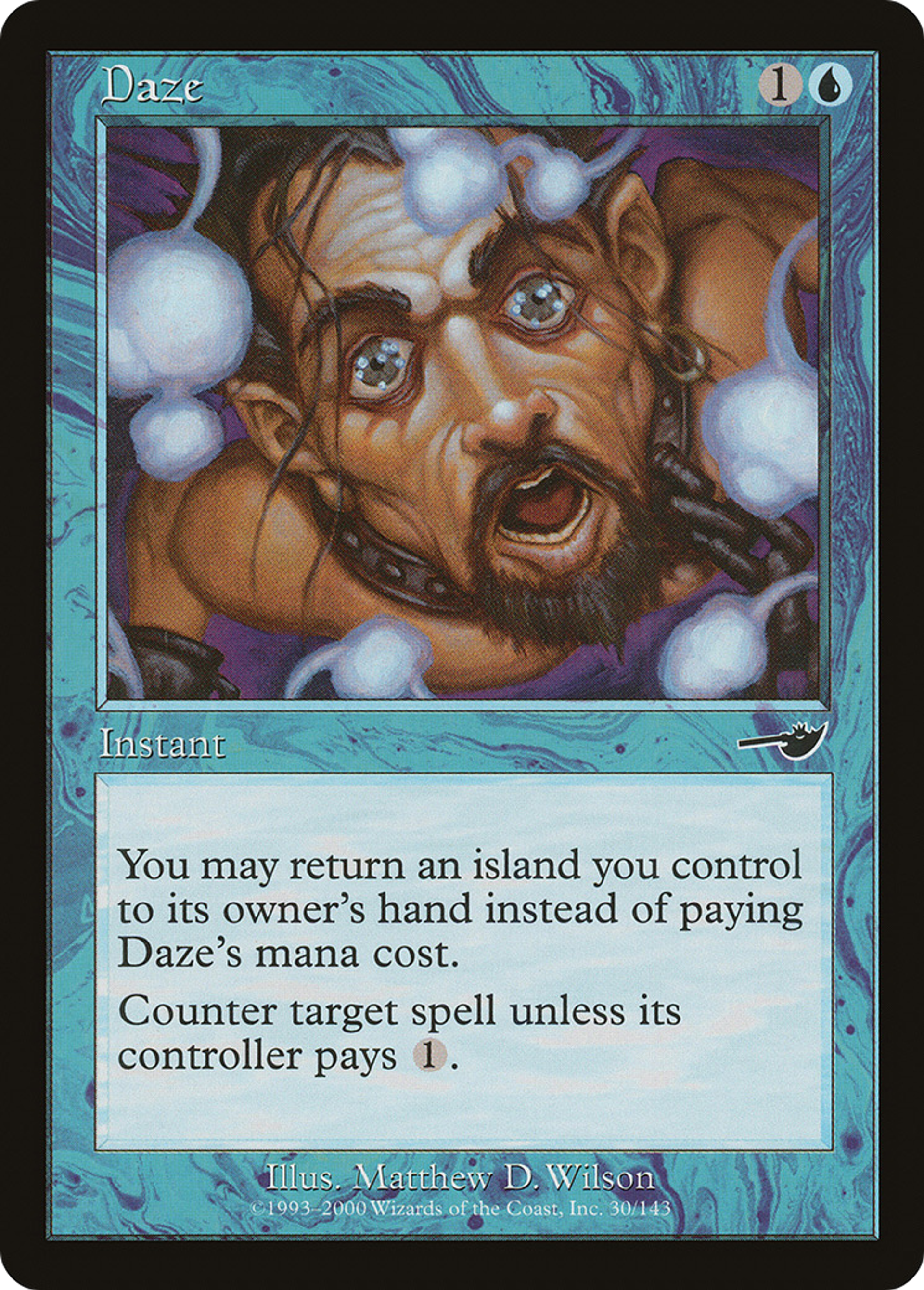 Daze — Nemesis — Magic: The Gathering
