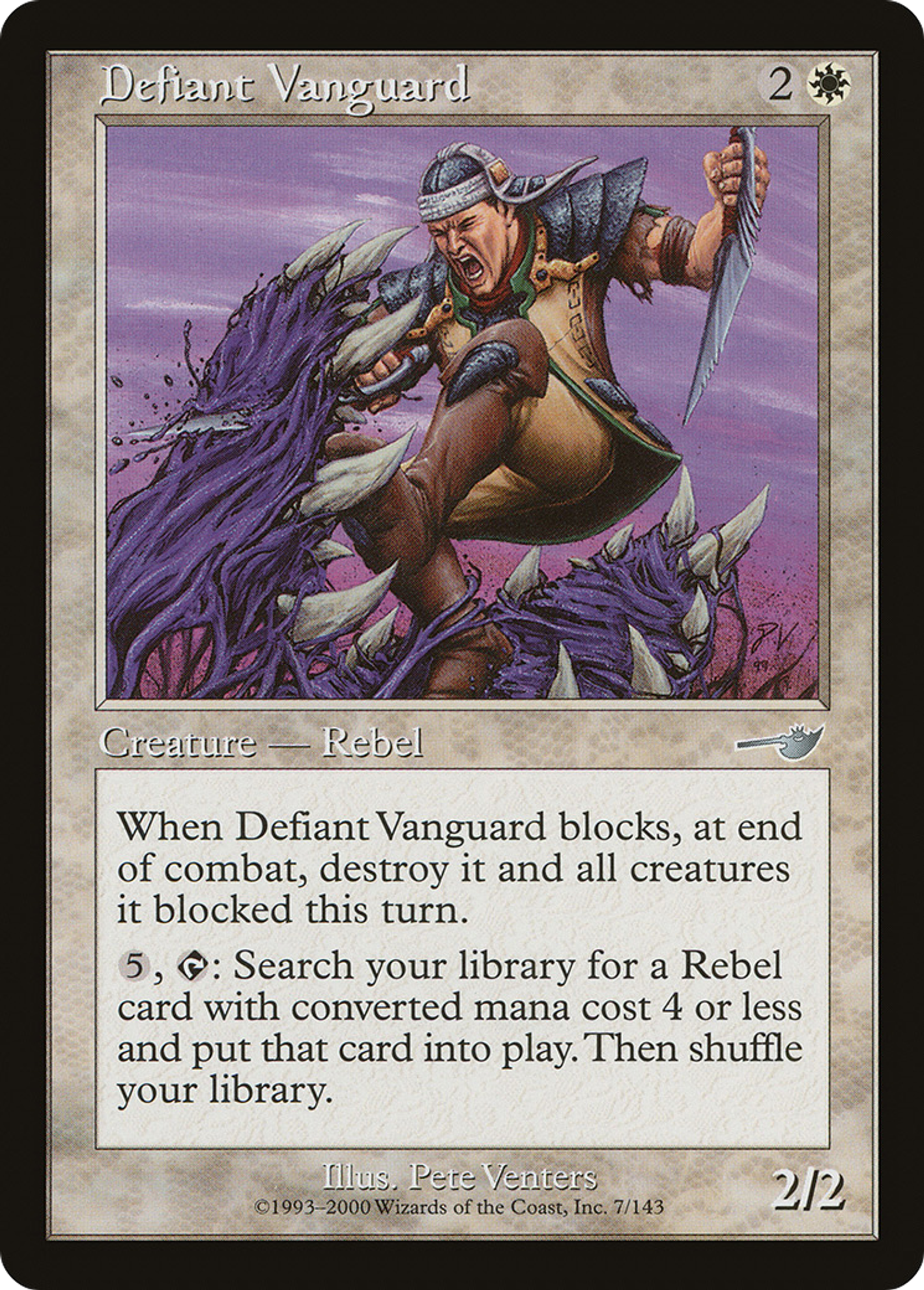Defiant Vanguard — Nemesis — Magic: The Gathering