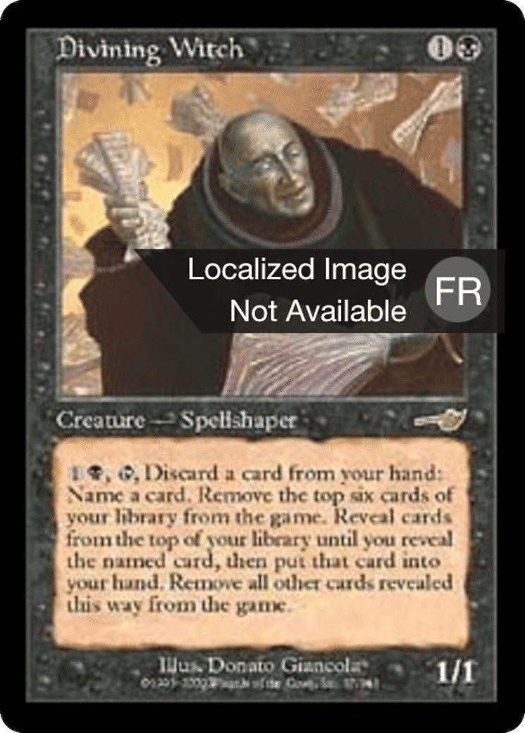 Sorcier devin — Nemesis — Magic: The Gathering