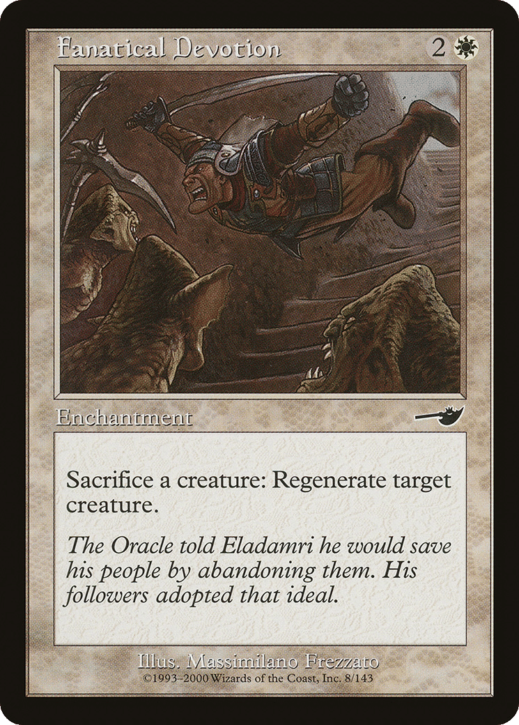 Fanatical Devotion — Nemesis — Magic: The Gathering
