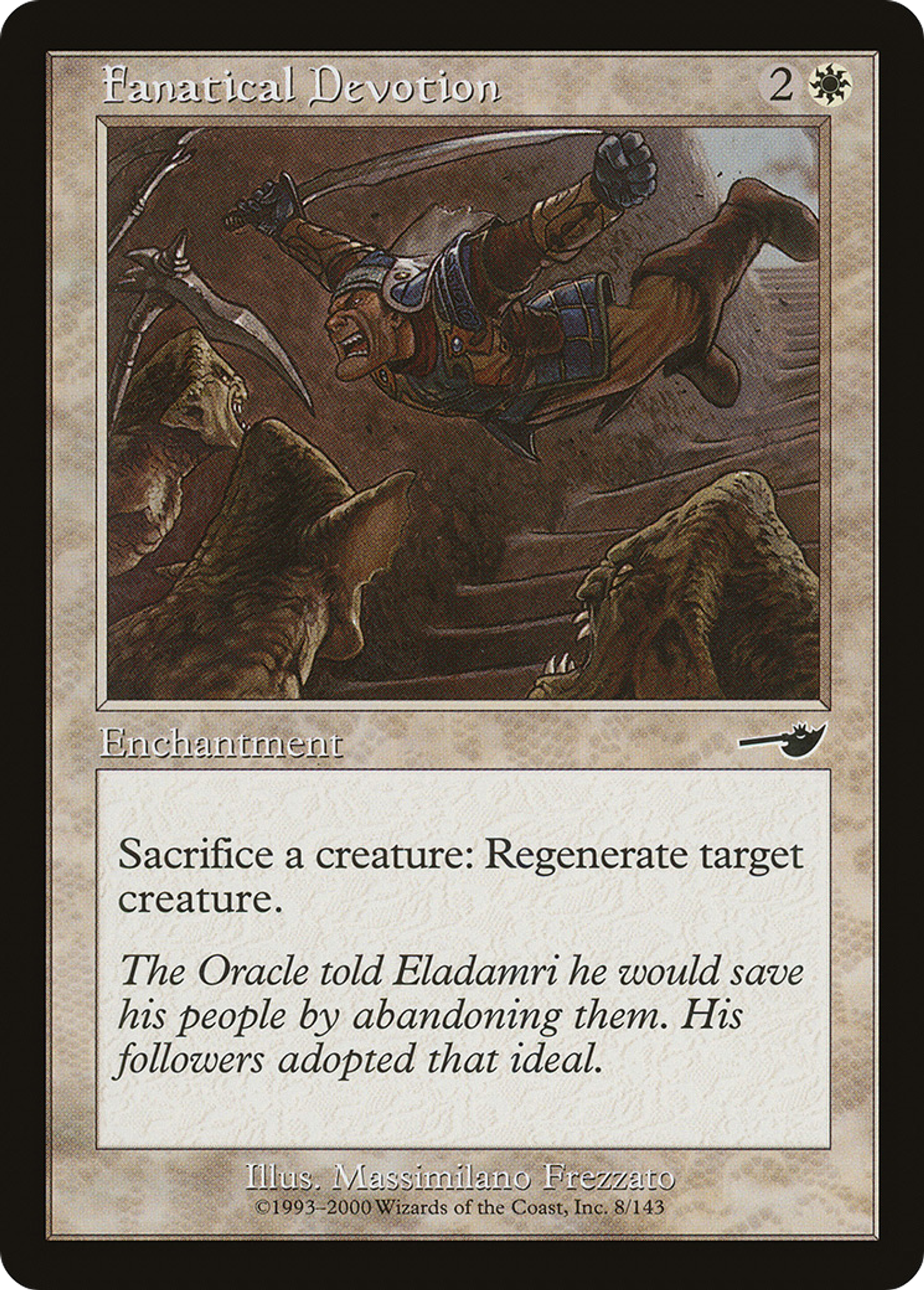 Dévotion fanatique — Nemesis — Magic: The Gathering