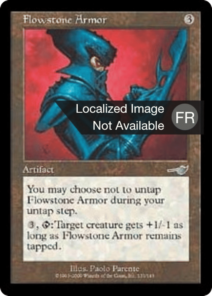 Armure de fluipierre — Nemesis — Magic: The Gathering