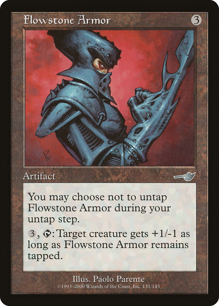 Flowstone Armor — Nemesis — Magic: The Gathering