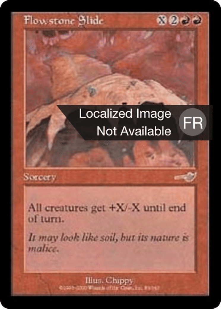 Coulée de fluipierre — Nemesis — Magic: The Gathering