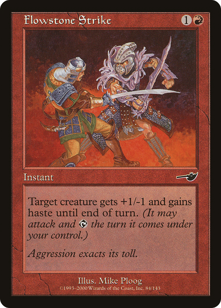 Flowstone Strike — Nemesis — Magic: The Gathering