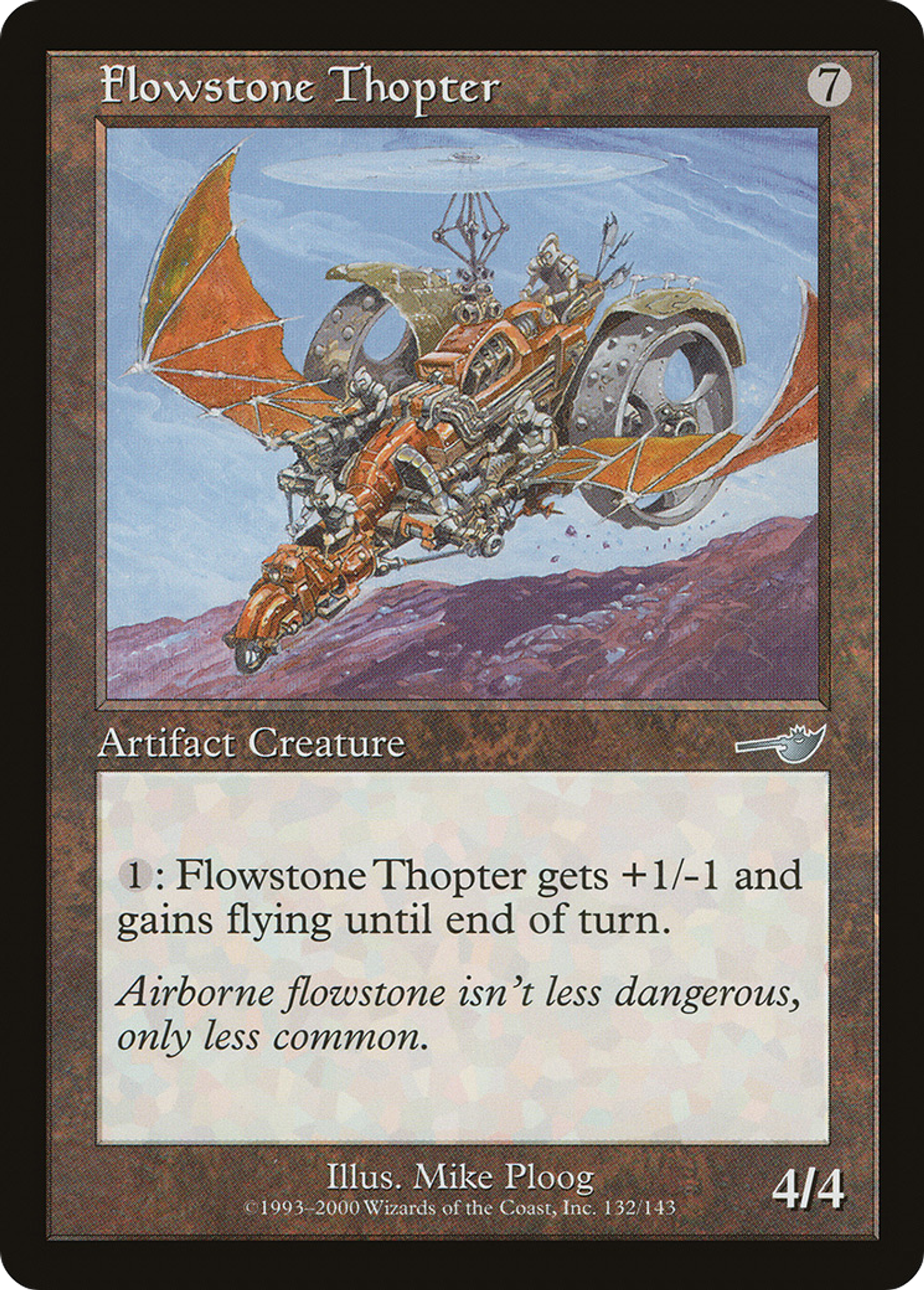 Mécanoptère de fluipierre — Nemesis — Magic: The Gathering