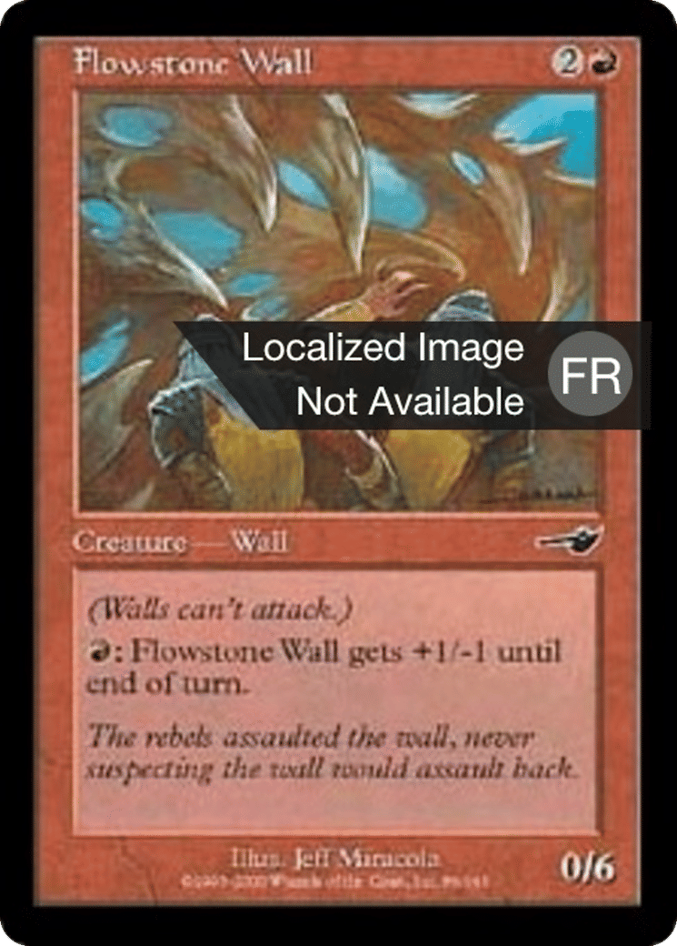 Mur de fluipierre — Nemesis — Magic: The Gathering