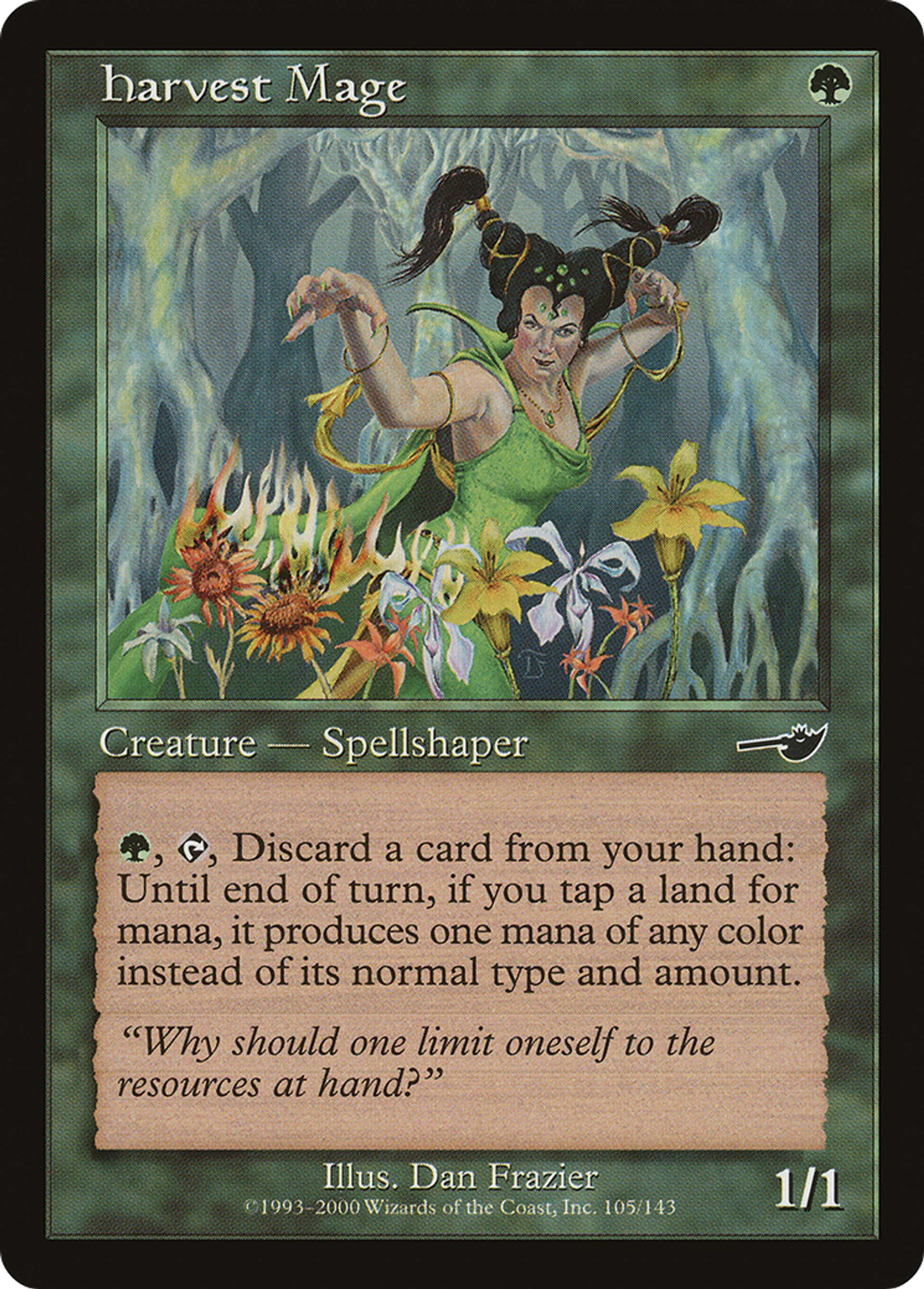 Mage des récoltes — Nemesis — Magic: The Gathering