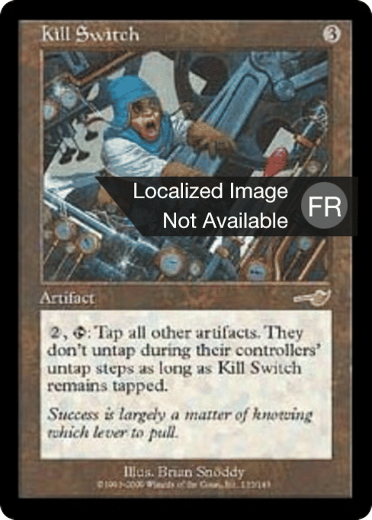 Manette de sécurité — Nemesis — Magic: The Gathering