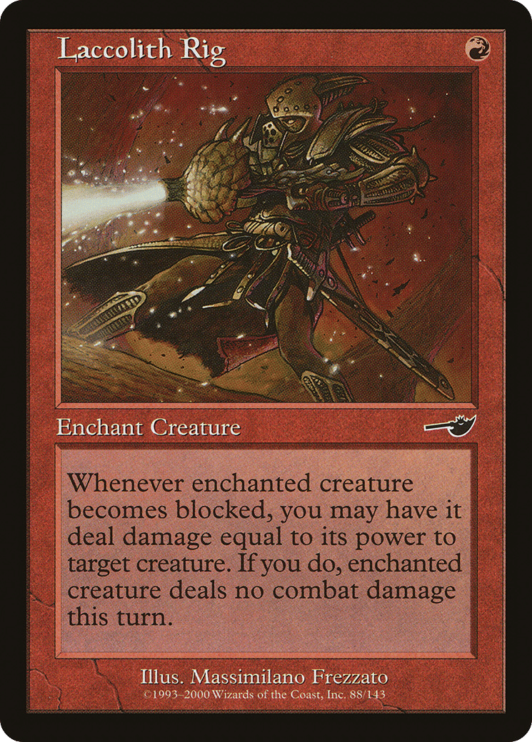 Laccolith Rig — Nemesis — Magic: The Gathering
