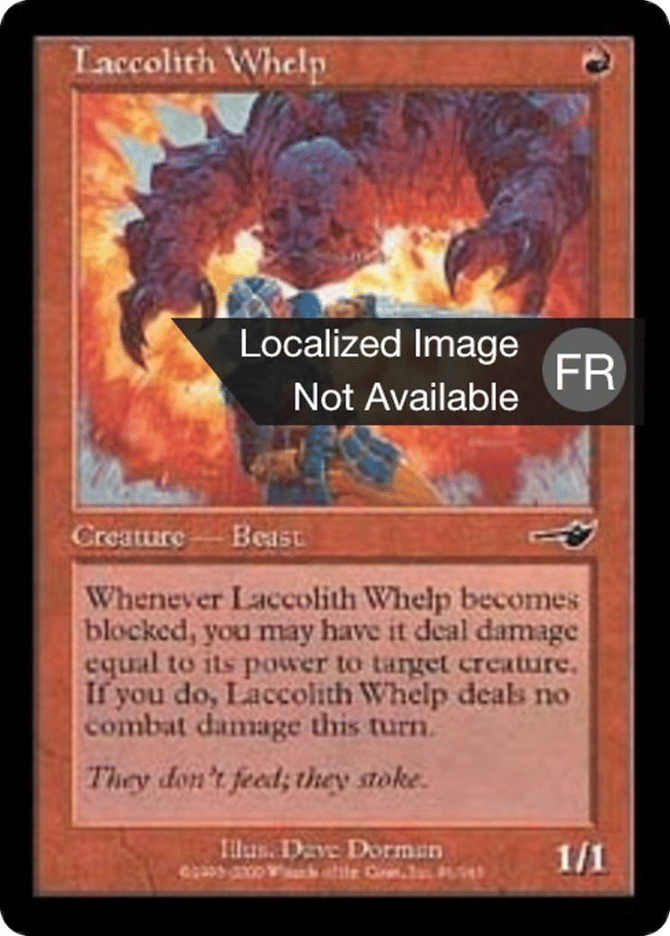 Avorton de laccolithe — Nemesis — Magic: The Gathering
