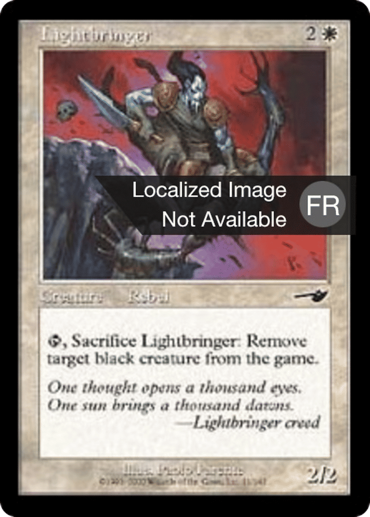 Porteur de la Lumière — Nemesis — Magic: The Gathering