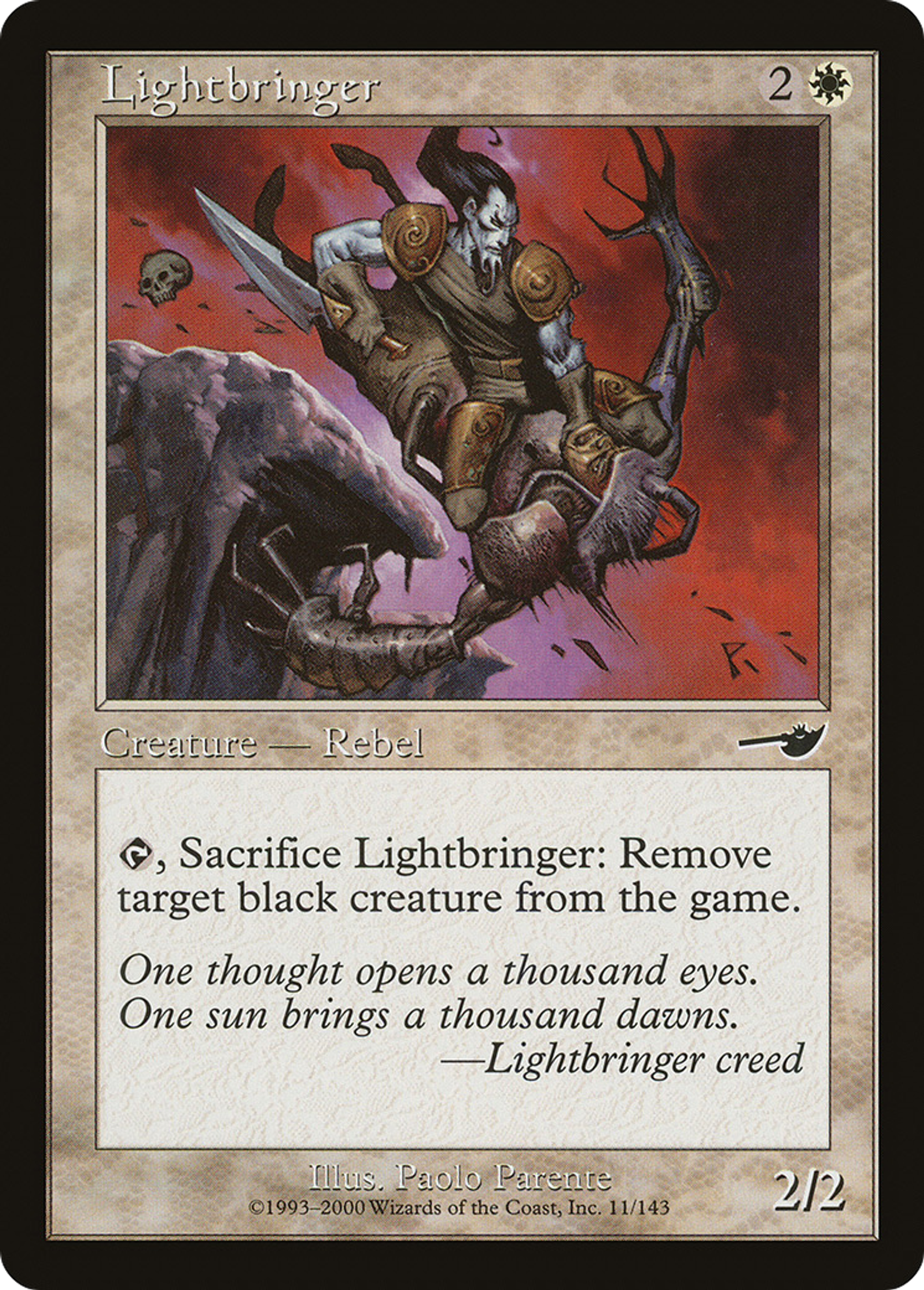 Porteur de la Lumière — Nemesis — Magic: The Gathering