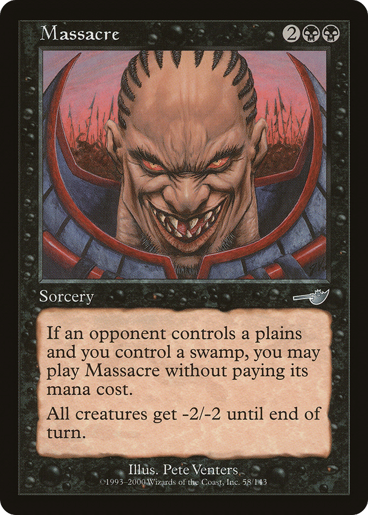 Massacre — Nemesis — Magic: The Gathering