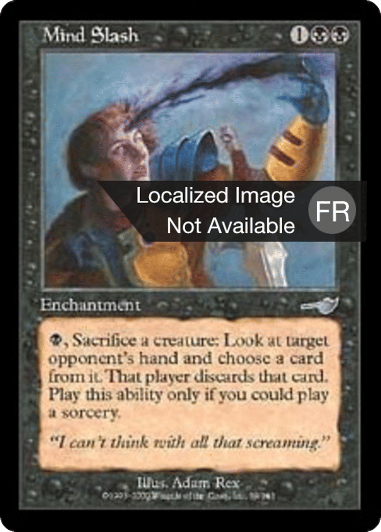 Balafre cérébrale — Nemesis — Magic: The Gathering