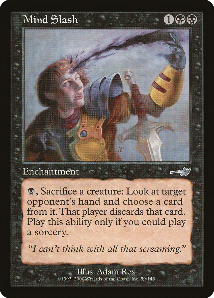 Mind Slash — Nemesis — Magic: The Gathering