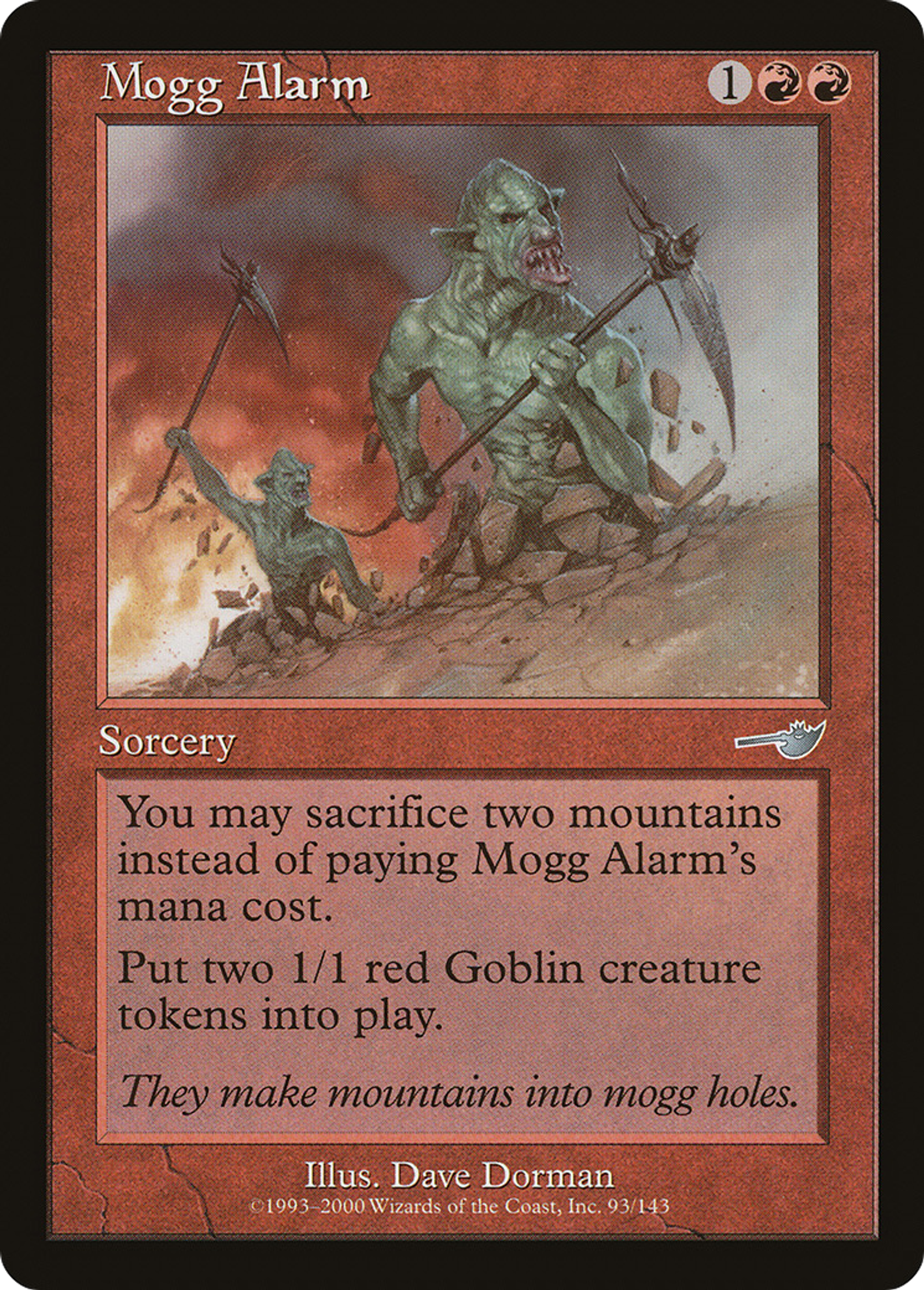 Moggs en alerte — Nemesis — Magic: The Gathering