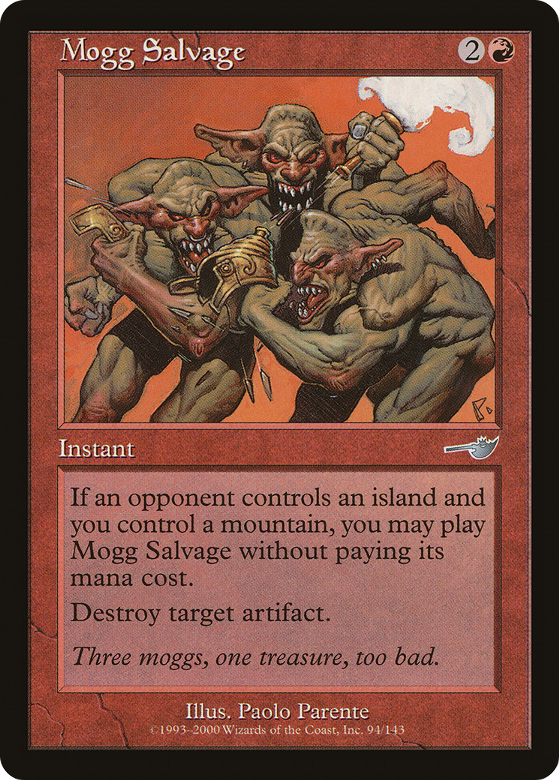 Mogg Salvage — Nemesis — Magic: The Gathering