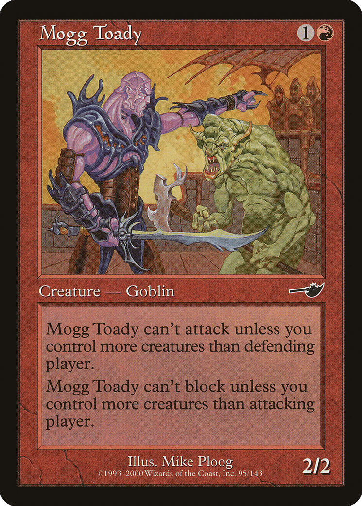 Mogg Toady — Nemesis — Magic: The Gathering