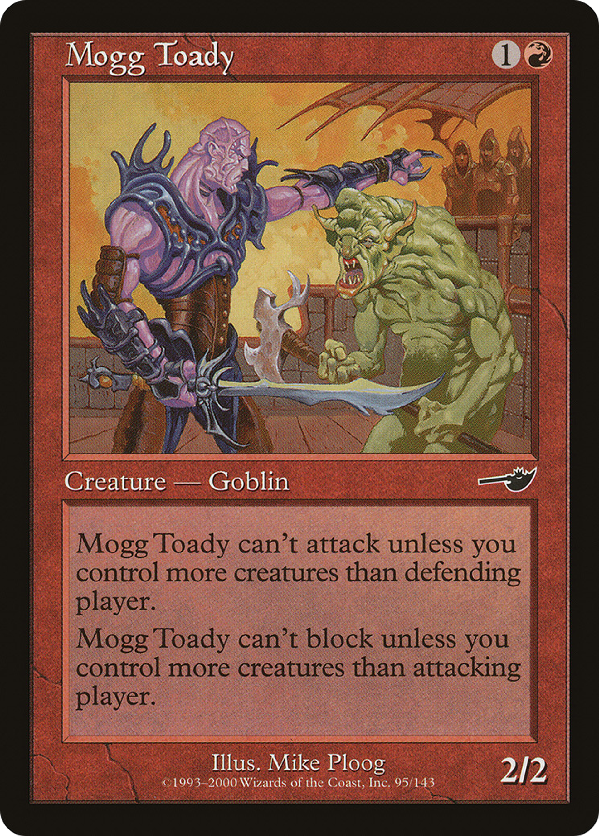 Mogg Toady — Nemesis — Magic: The Gathering