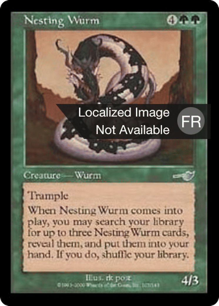 Guivre nicheuse — Nemesis — Magic: The Gathering