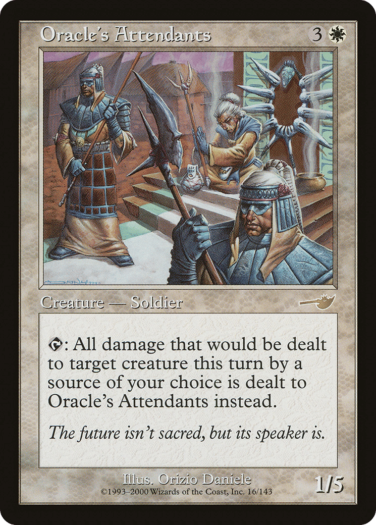 Oracle's Attendants — Nemesis — Magic: The Gathering