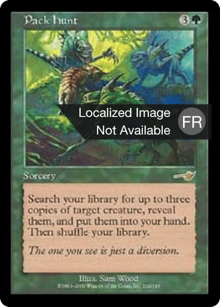 Chasse en meute — Nemesis — Magic: The Gathering
