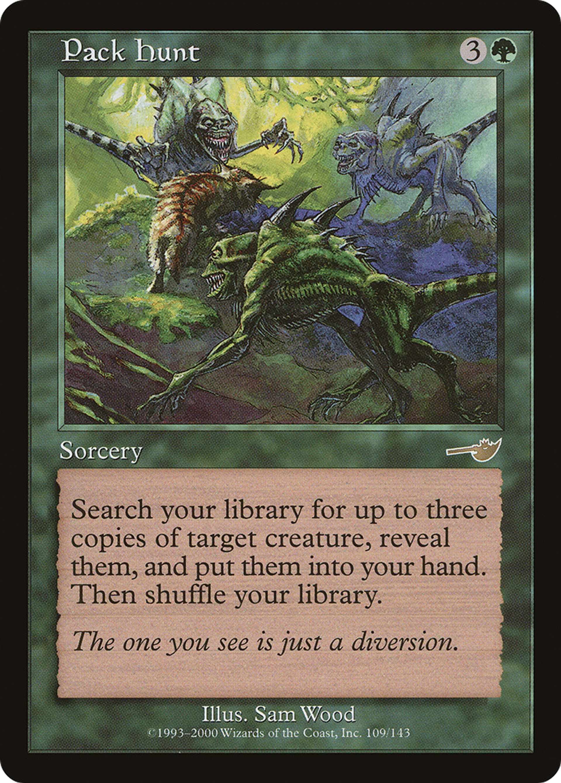Pack Hunt — Nemesis — Magic: The Gathering