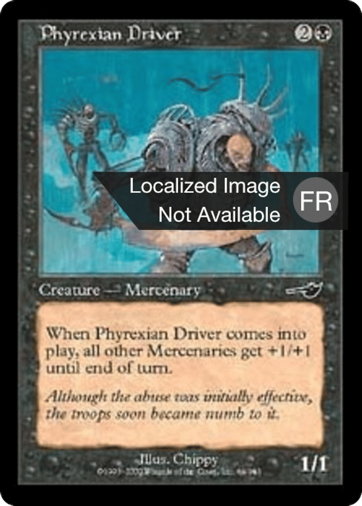 Conducteur phyrexian — Nemesis — Magic: The Gathering