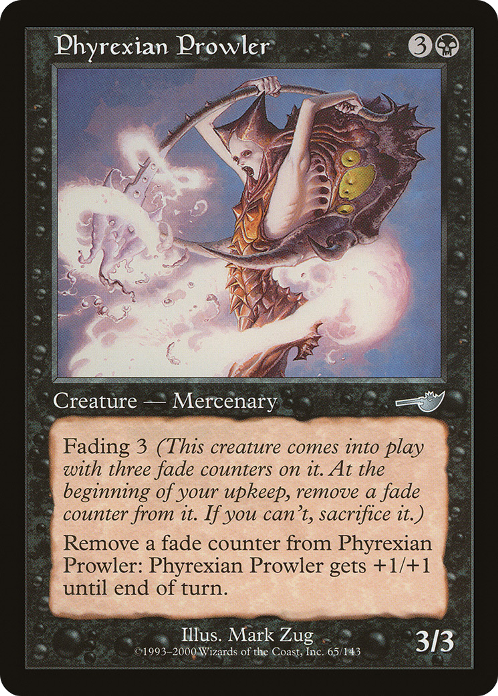 Rôdeur phyrexian — Nemesis — Magic: The Gathering