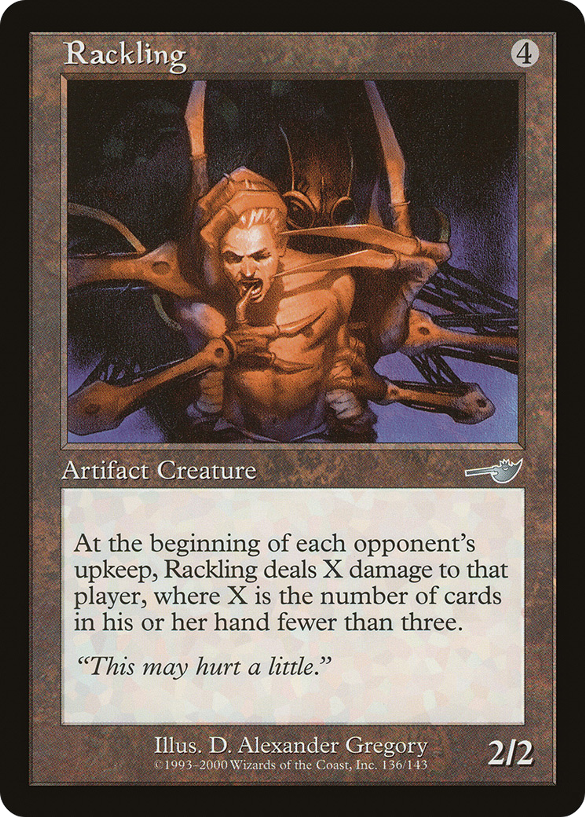 Petit chevalet — Nemesis — Magic: The Gathering