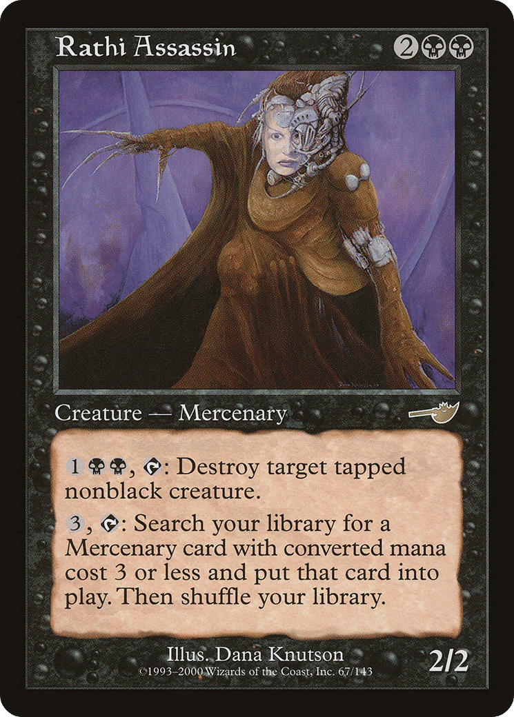Rathi Assassin — Nemesis — Magic: The Gathering