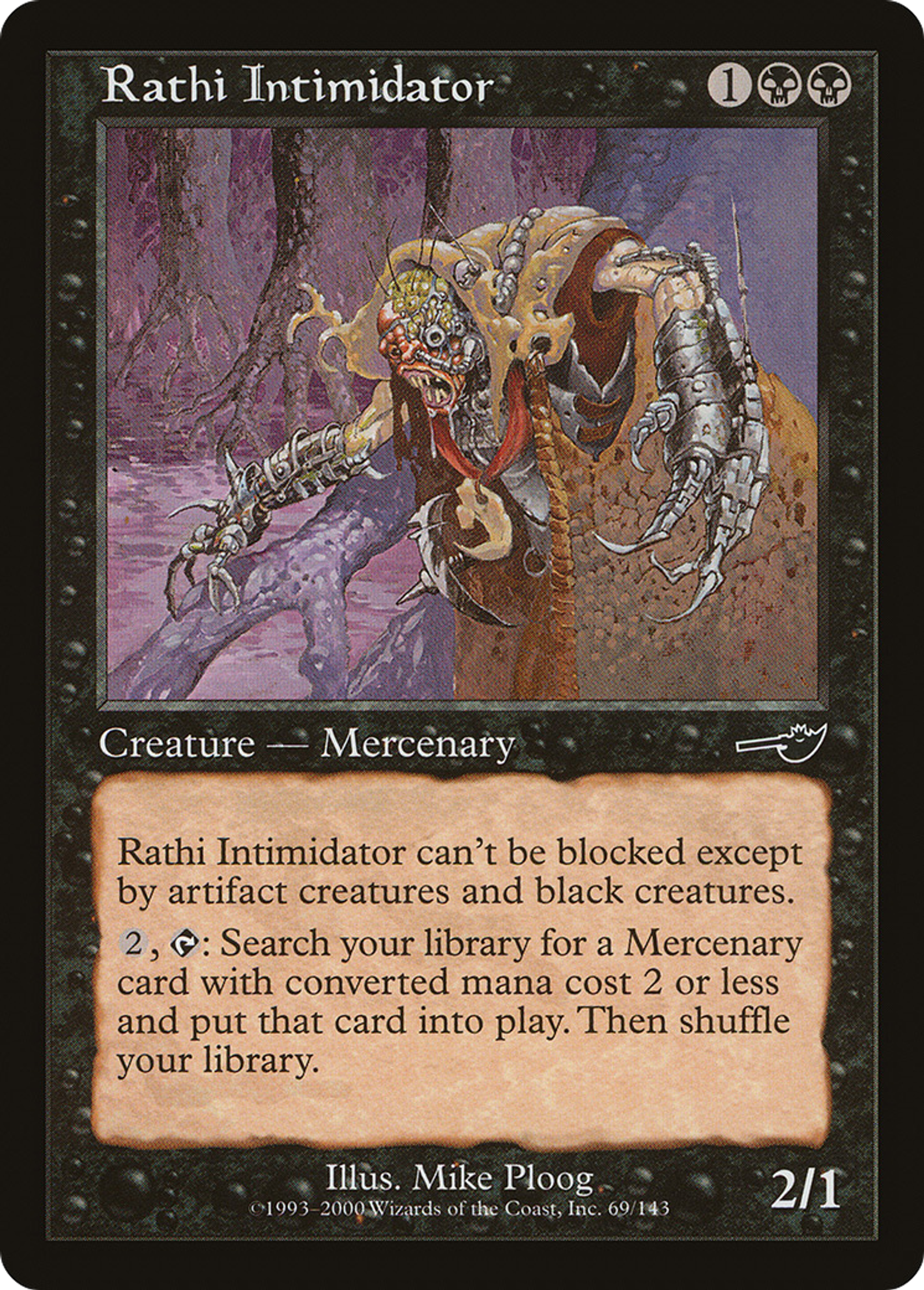 Intimidateur rajhi — Nemesis — Magic: The Gathering