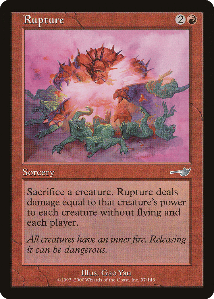 Rupture — Nemesis — Magic: The Gathering