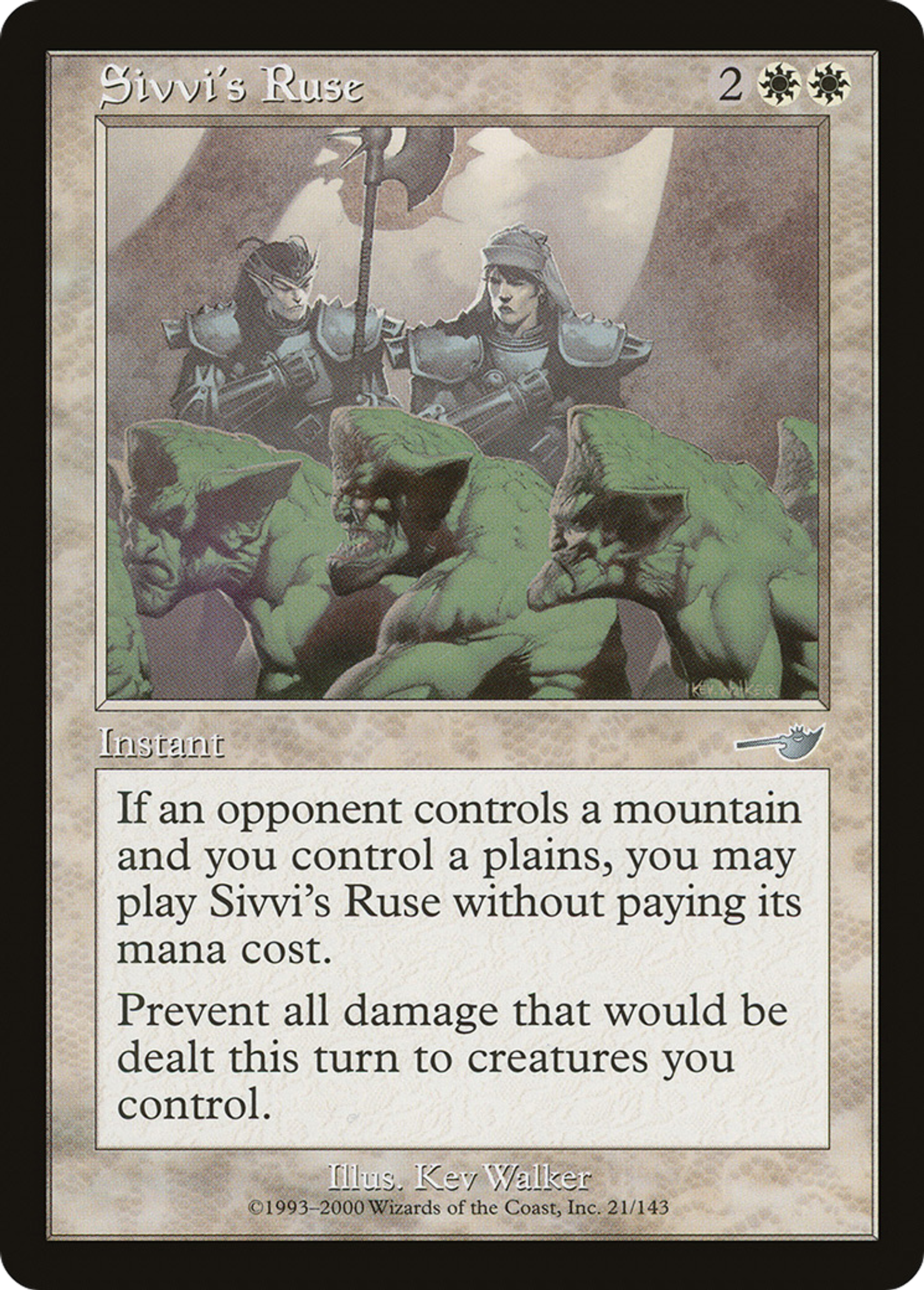 Sivvi's Ruse — Nemesis — Magic: The Gathering