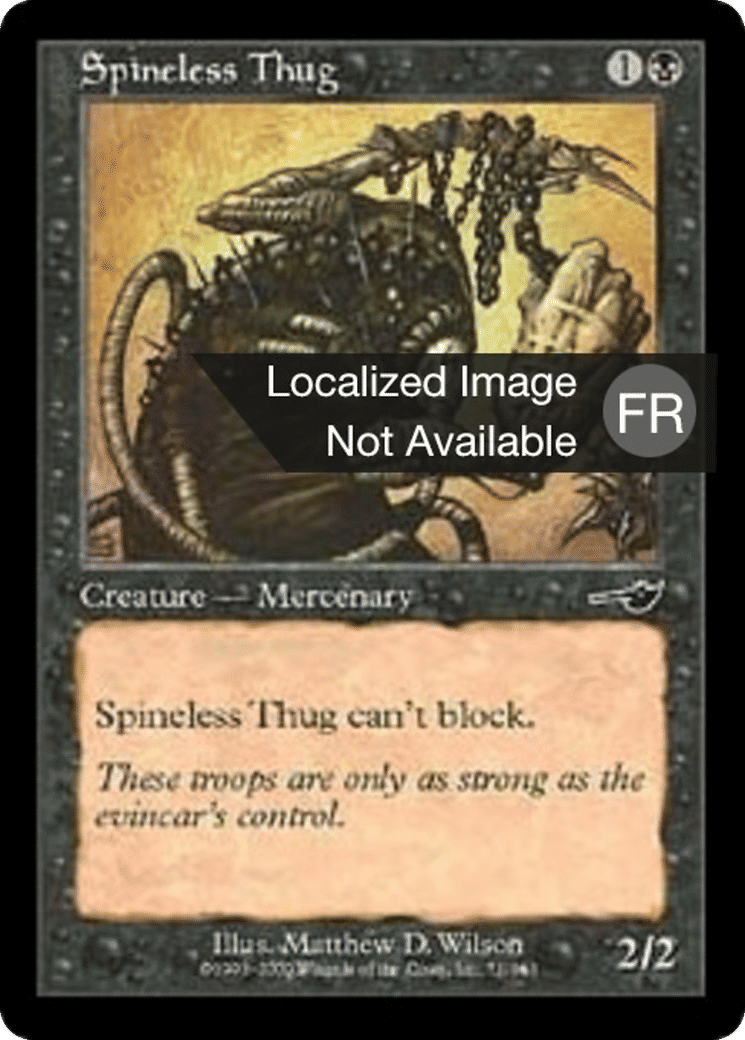 Étrangleur mou — Nemesis — Magic: The Gathering