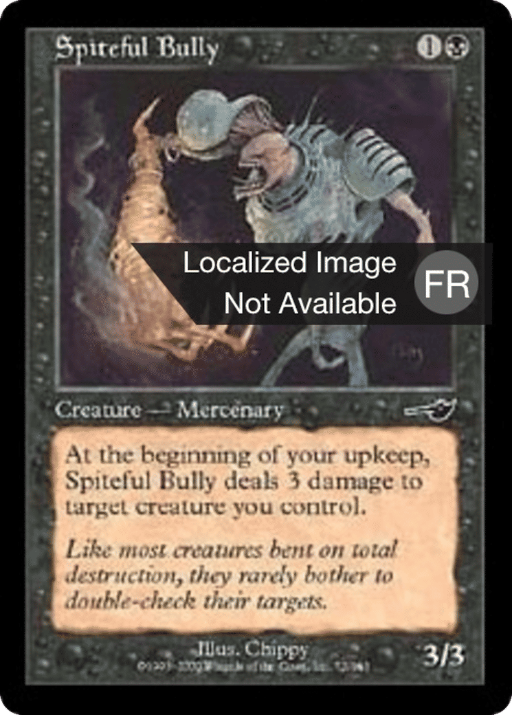 Bravache malveillant — Nemesis — Magic: The Gathering
