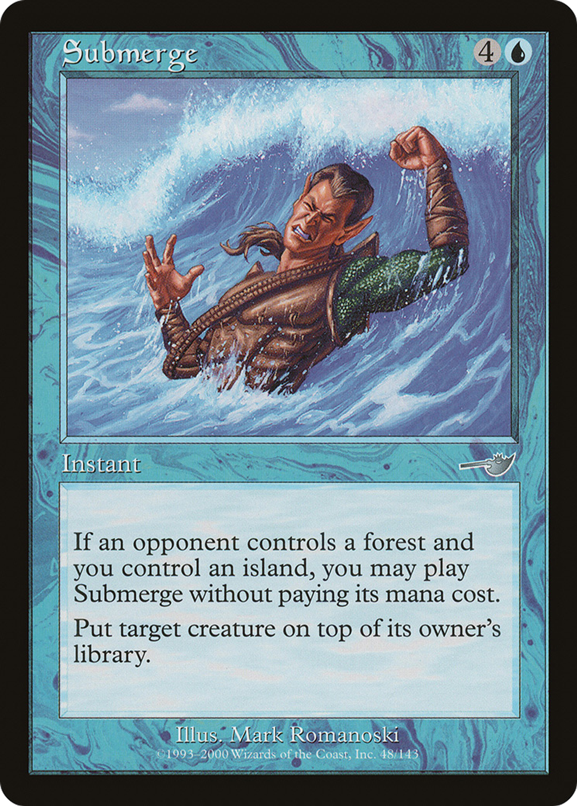 Submerge — Nemesis — Magic: The Gathering
