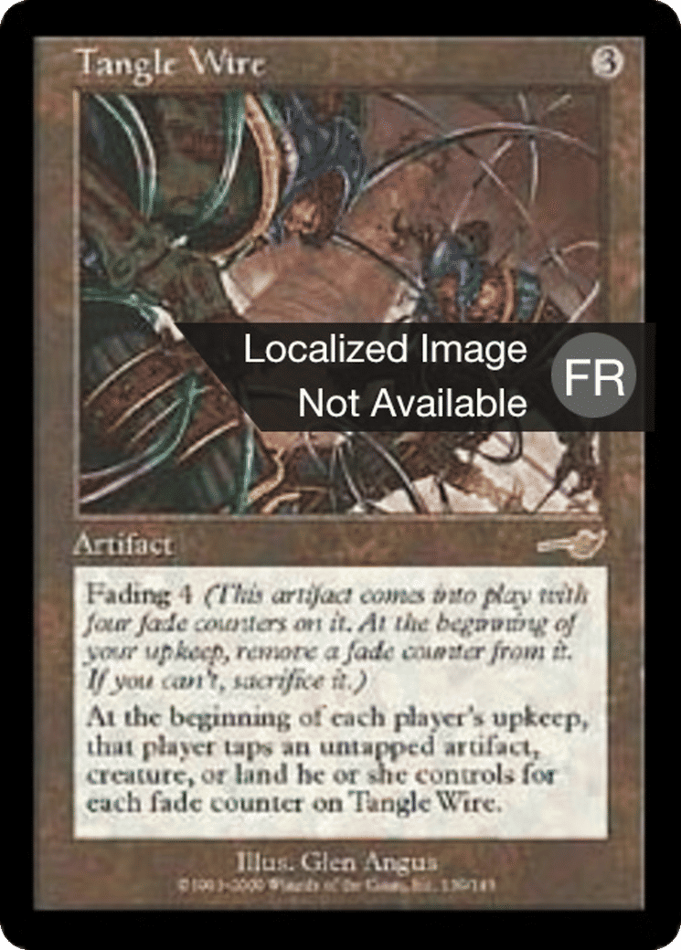 Enchevêtrement de câbles — Nemesis — Magic: The Gathering